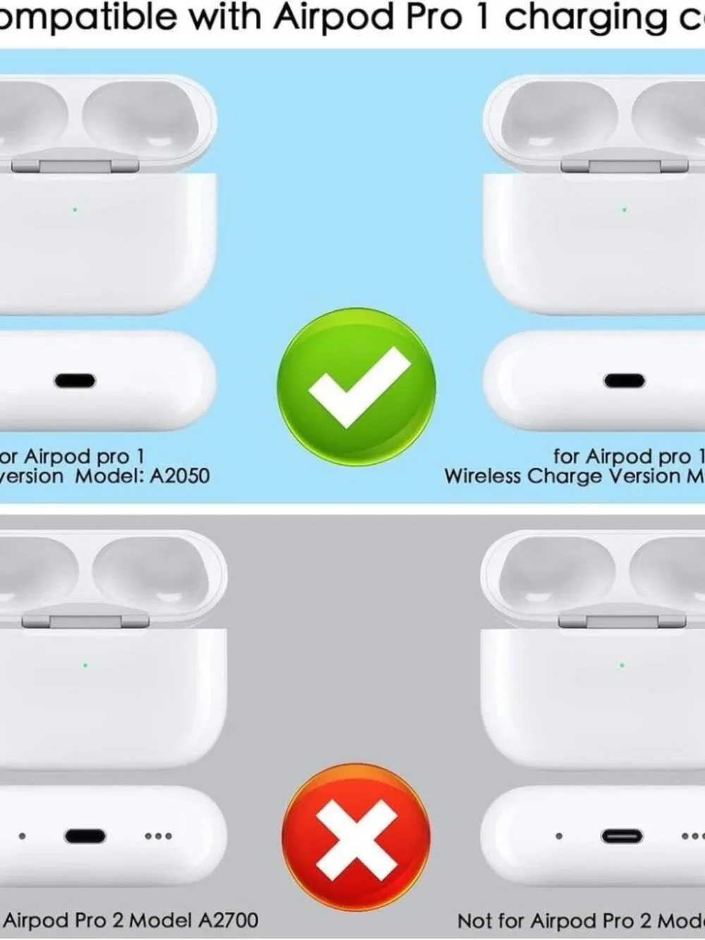 Original Earbud A2084 for Left Apple Airpods Pro 1st Gen Earbud replacement